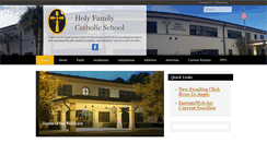 Desktop Screenshot of hfcatholicschool.com